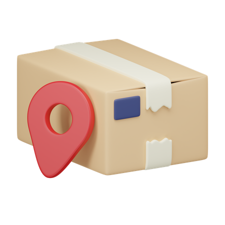 Cardboard Box  3D Icon