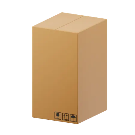 Cardboard Box  3D Icon