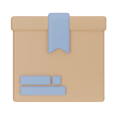 Cardboard Box 3 D Icon 3D Icon