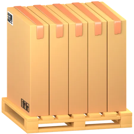 Cardboard Boxes  3D Icon