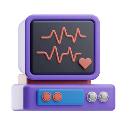 Cardiogram  3D Icon