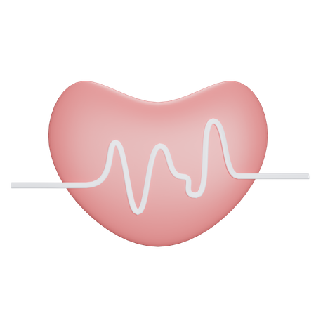 Cardiogram  3D Icon