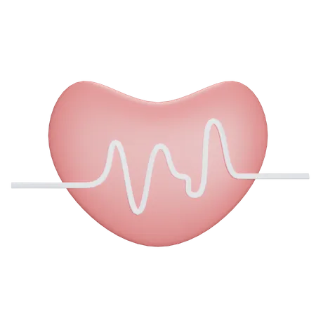 Cardiogram  3D Icon