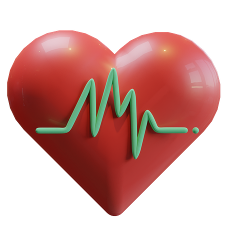 Cardiogram  3D Icon