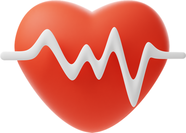 Cardiogram  3D Illustration