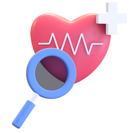 Cardiogram  3D Illustration