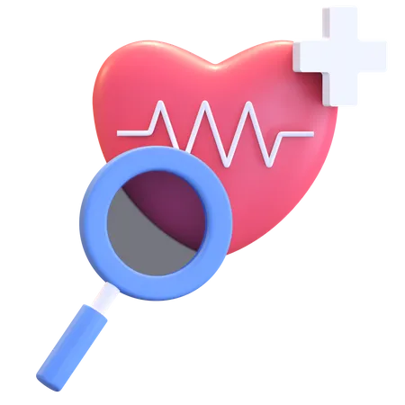 Cardiogram  3D Illustration