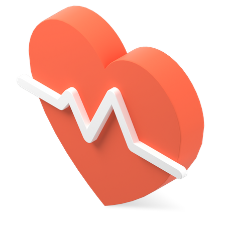 Cardiogram  3D Illustration