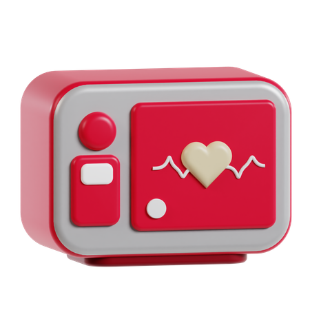 Cardiogramma  3D Icon