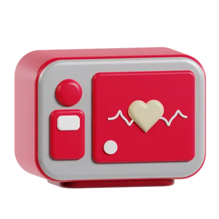 Cardiogramma  3D Icon