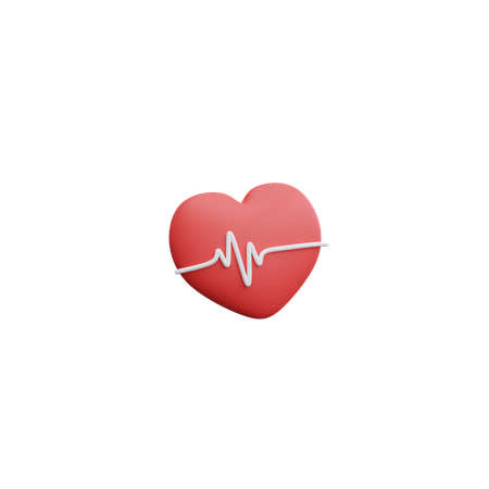 Cardiogramma  3D Icon