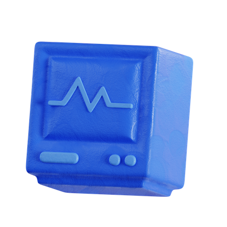 Cardiogramme  3D Icon