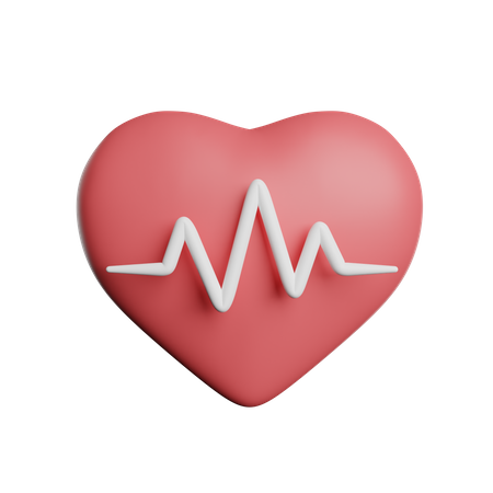 Cardiogramme  3D Icon