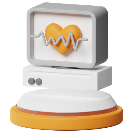 Cardiograph  3D Icon