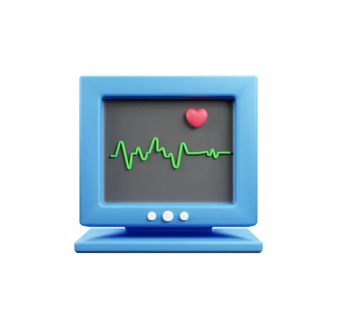 Cardiographie  3D Icon