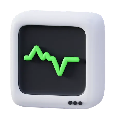 Cardiographie  3D Icon