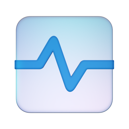 Cardiographie  3D Icon