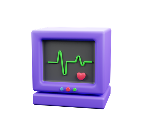 Cardiography  3D Icon