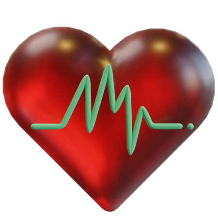 Cardiology  3D Icon