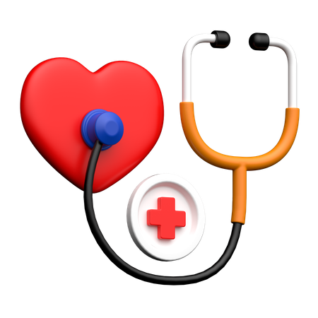 Cardiology  3D Icon