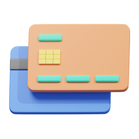 Cards  3D Icon