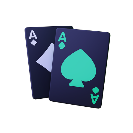 Cards  3D Icon