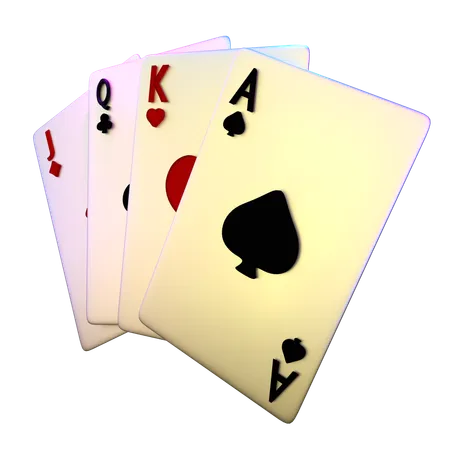 Cards  3D Icon