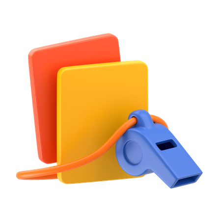 Cards And Whistle  3D Icon