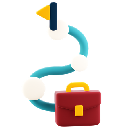Career  3D Icon