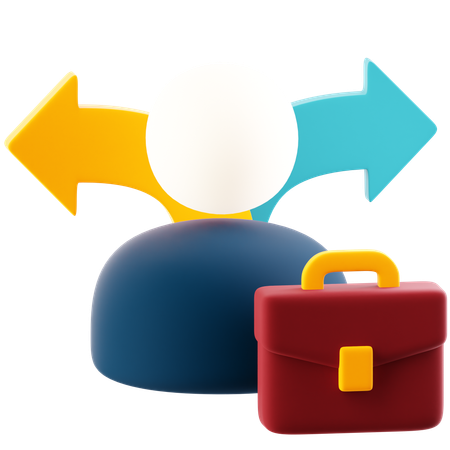 Career  3D Icon