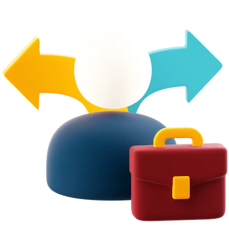 Career  3D Icon
