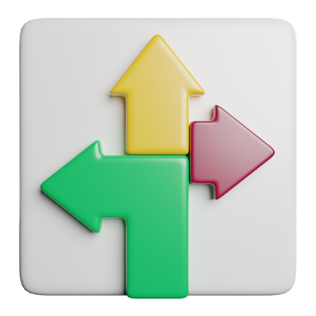 Career Decision  3D Icon