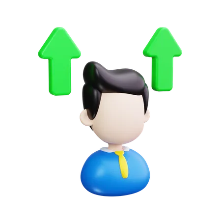 Career Growth  3D Icon