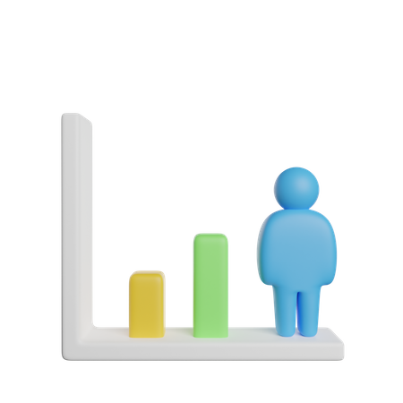 Career Growth  3D Icon