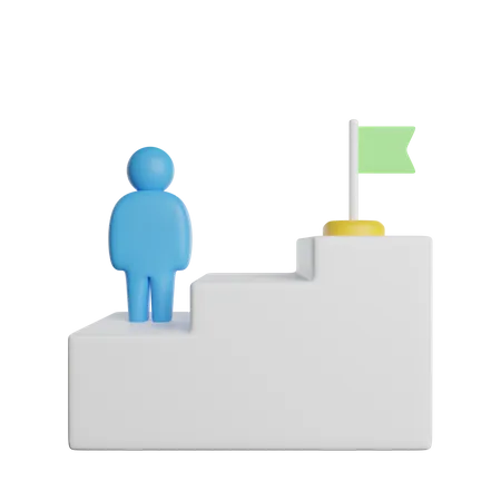 Career Journey  3D Icon