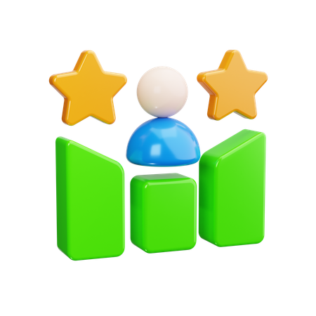 Career Ladder  3D Icon