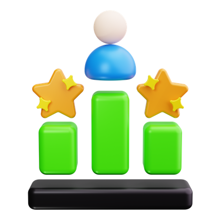 Career Ladder  3D Icon