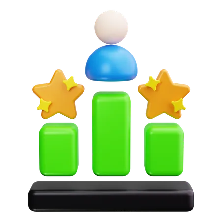 Career Ladder  3D Icon