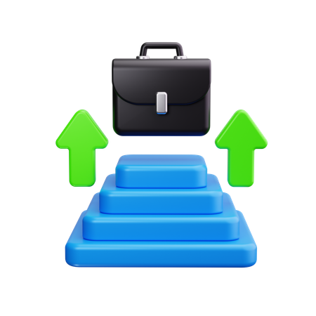 Career promotion  3D Icon