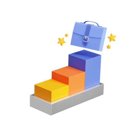 Careerladder  3D Icon