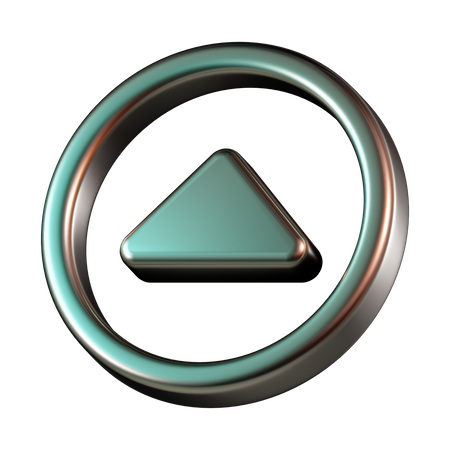 Caret Up  3D Icon