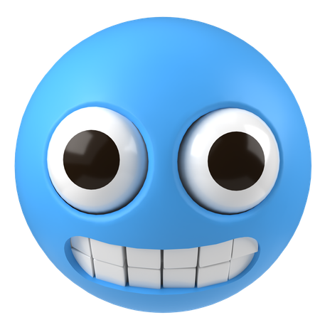 Emoji de careta  3D Icon