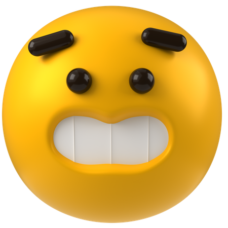 Emoji de careta  3D Icon