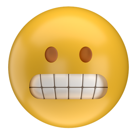 Emoji de careta  3D Icon