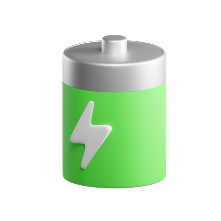Carga da bateria  3D Icon