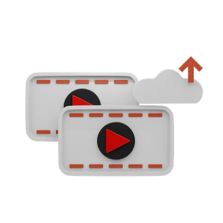 Subir contenido  3D Icon