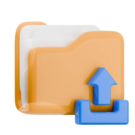 Carga de datos  3D Icon