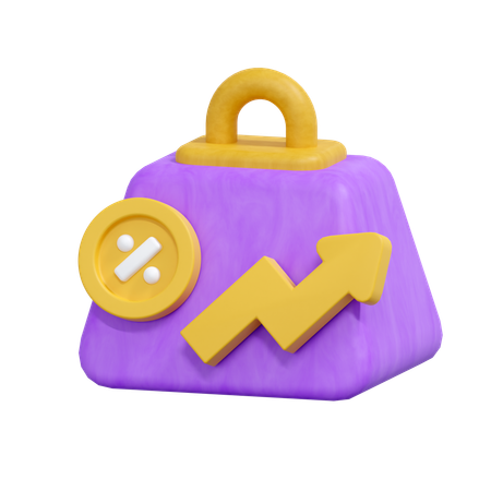 Carga fiscal  3D Icon