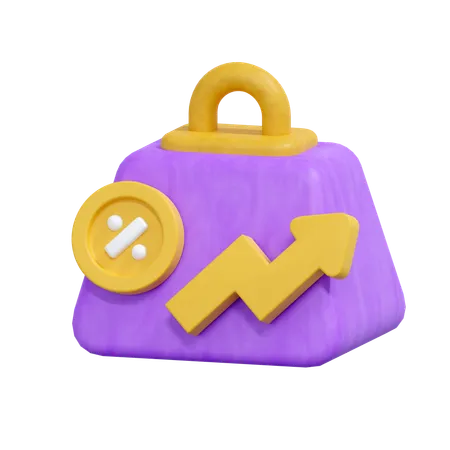 Carga fiscal  3D Icon