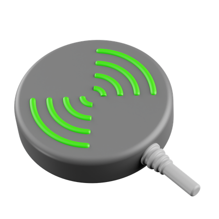 Carga inalámbrica  3D Icon